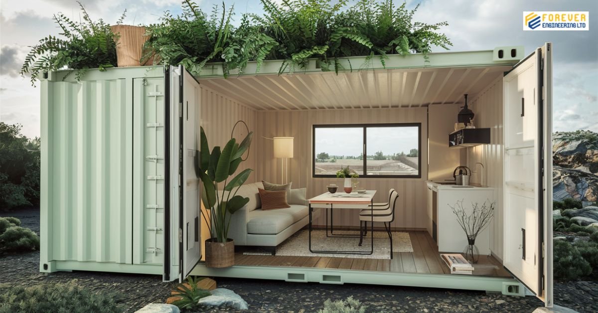 Decorate the Interiors container house