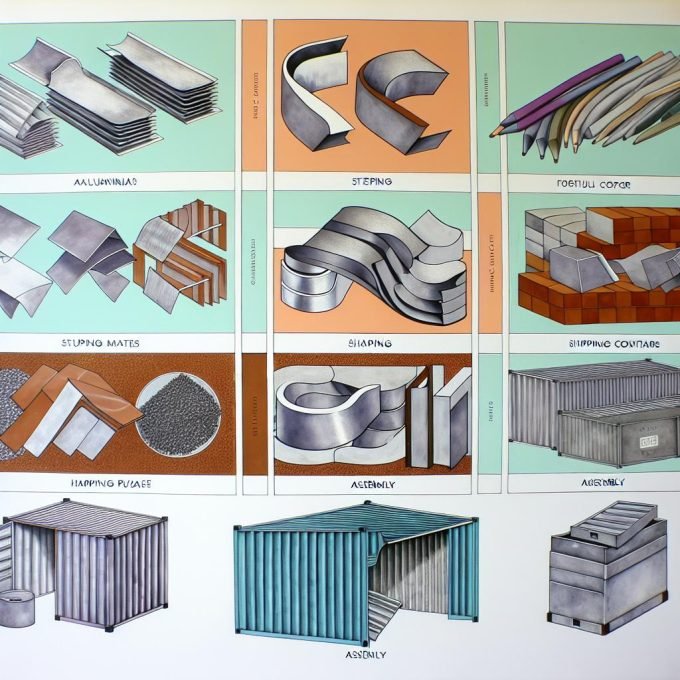 materials are shipping containers