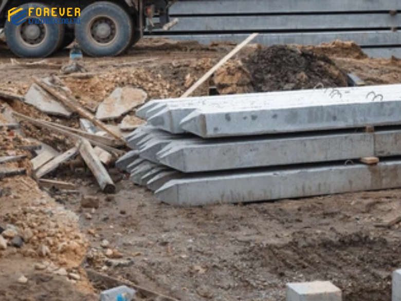 Precast Pile Construction Step by Step