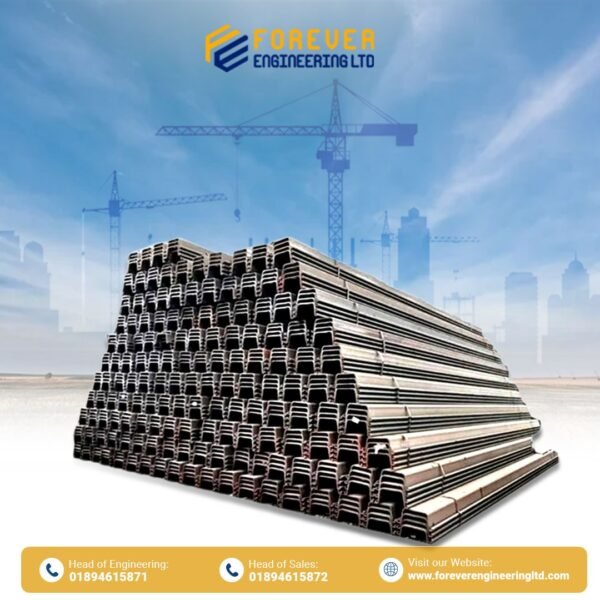 Hat type sheet pile