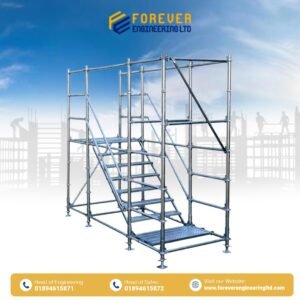 Heavy duty scaffolding frame