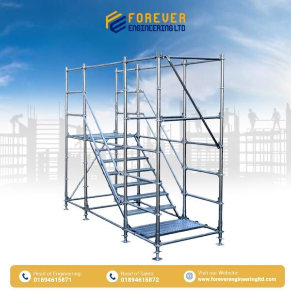 Heavy duty scaffolding frame