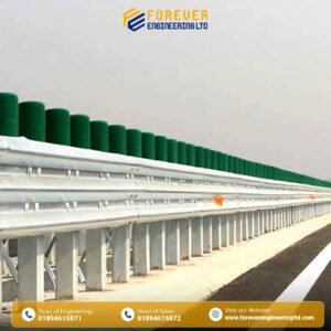 Highway safety guardrail