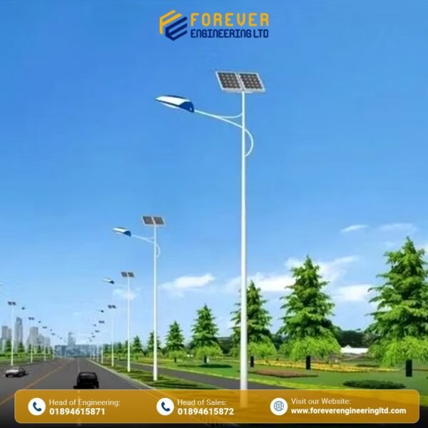 Led steel lamp