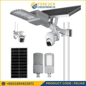 Solar streetlights with CCTV Camera