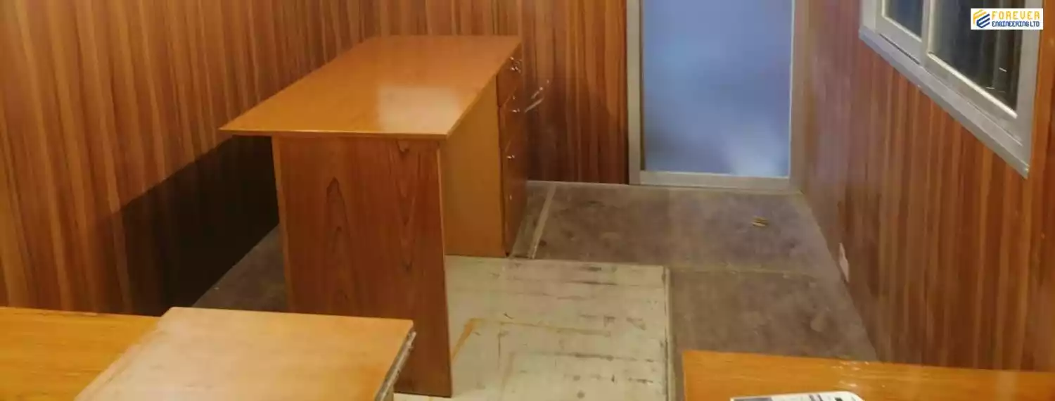 Modern shipping container office