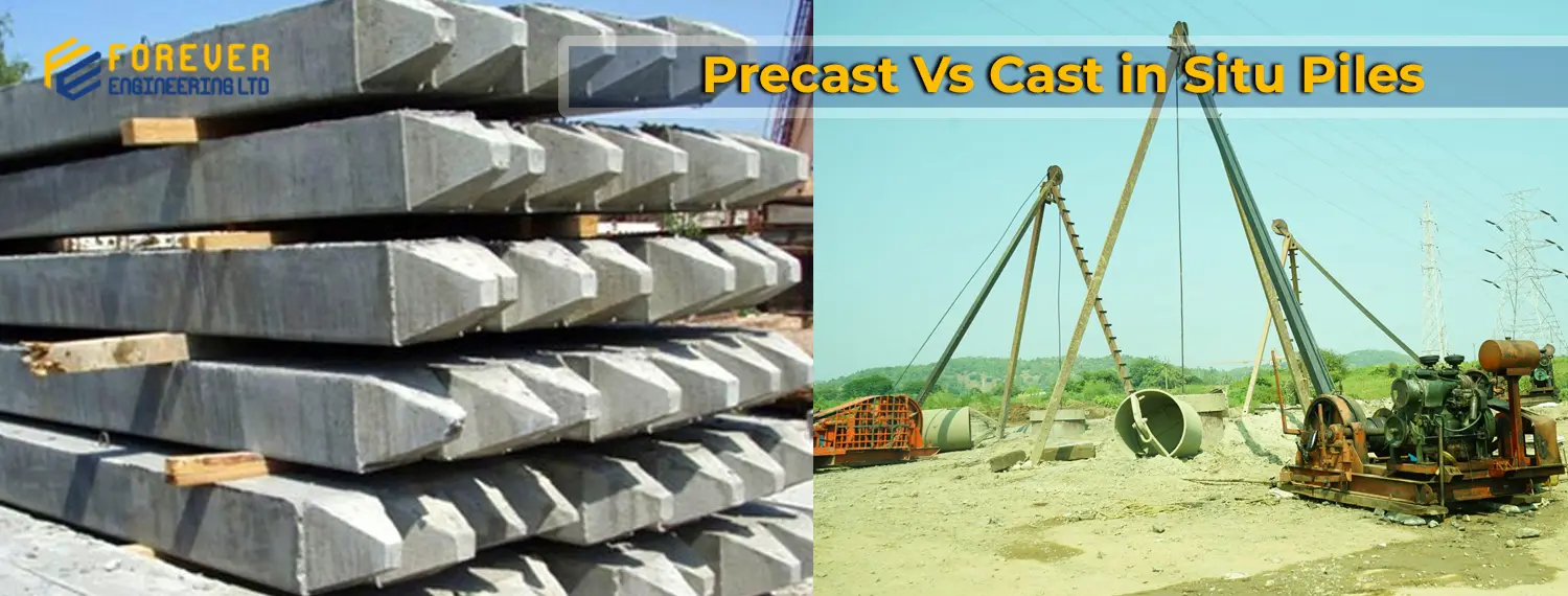 Difference Between Precast and Cast in Situ Piles