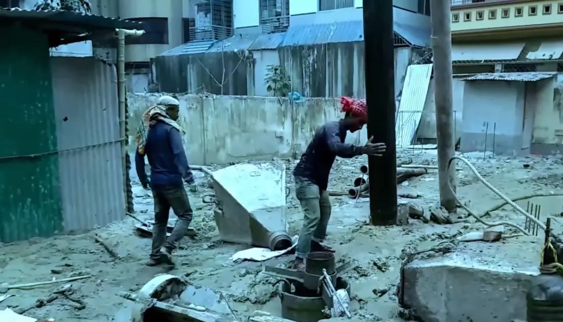 cast in situ pile