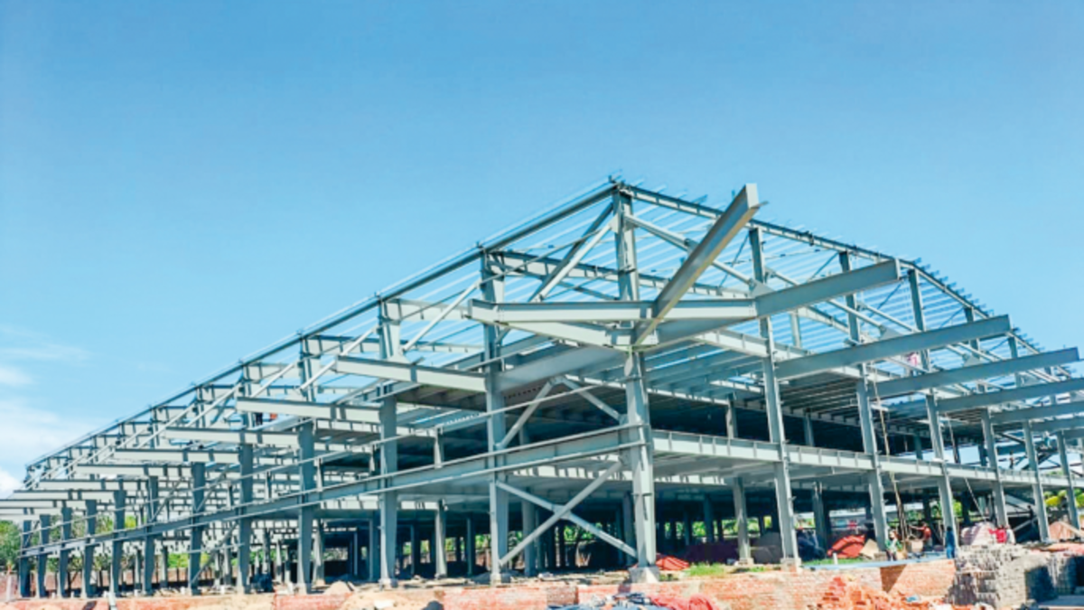 Steel structure building in bangladesh