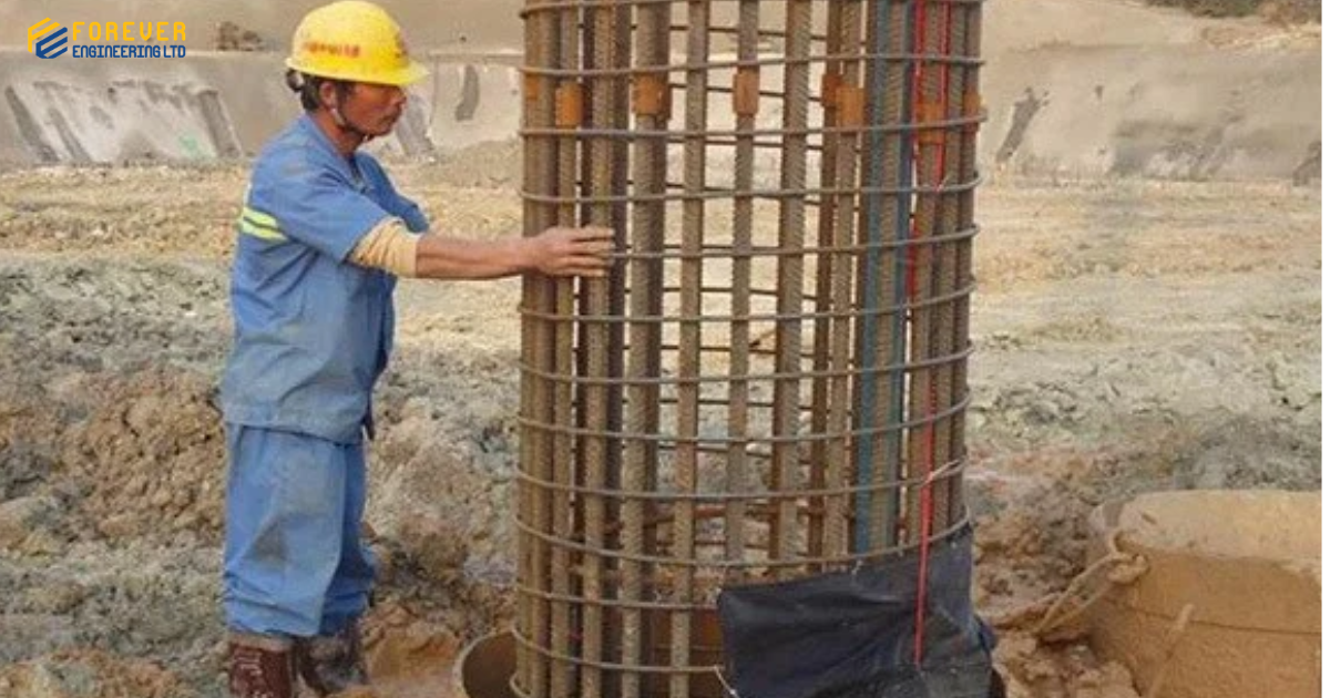 Cast in Situ Pile for Industrial Buildings
