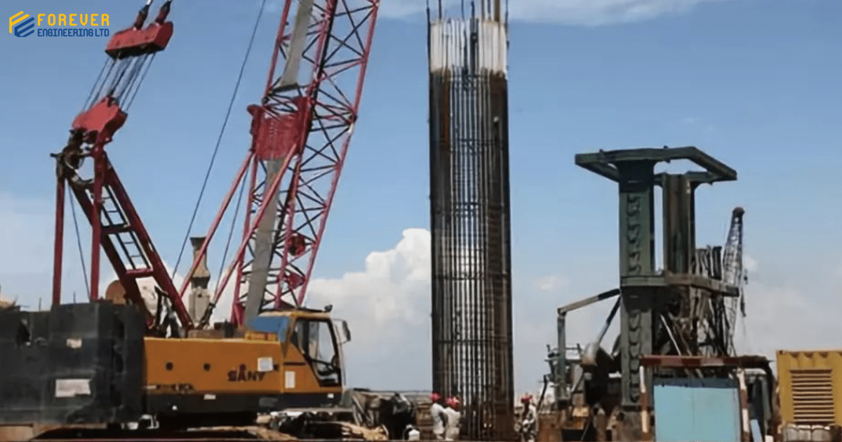 Cast in Situ Pile Size