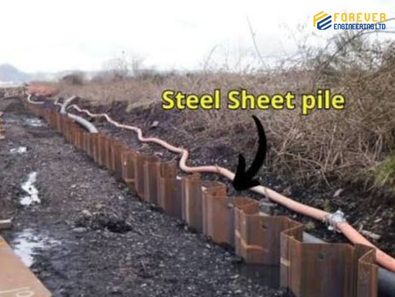 Sheet Pile Rental Service in Bangladesh