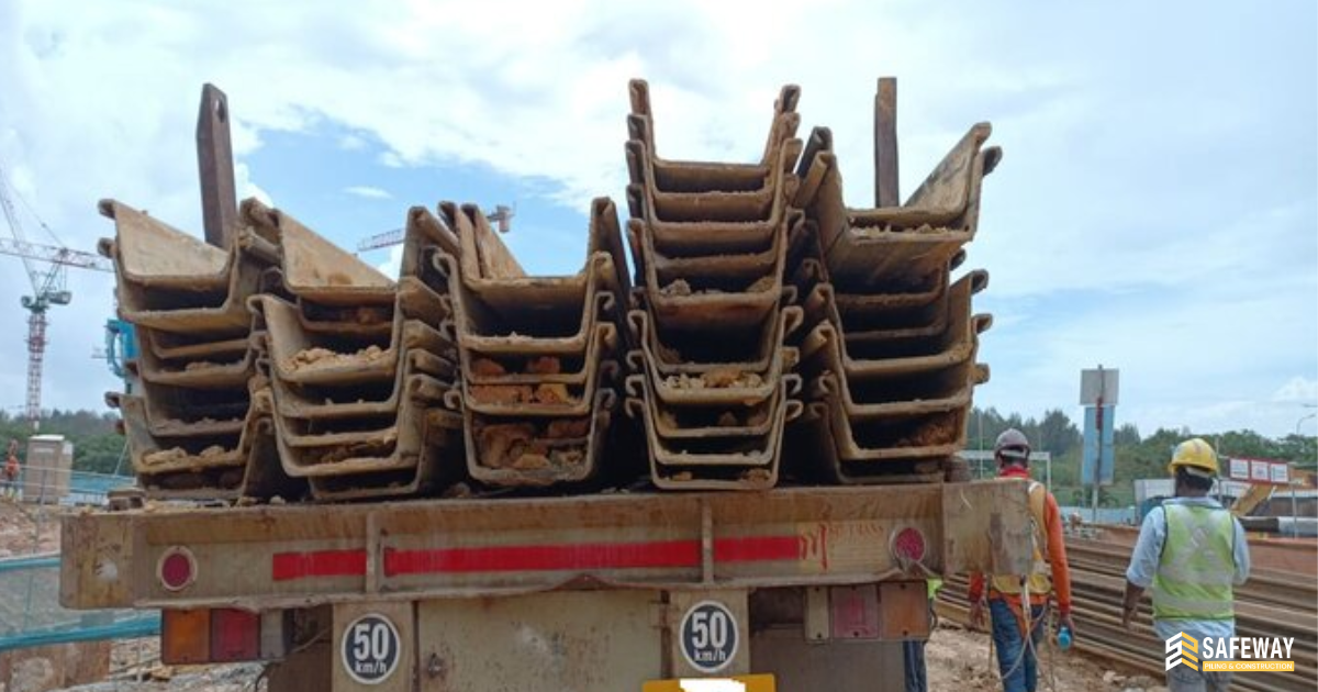 steel sheet pile supply chain
