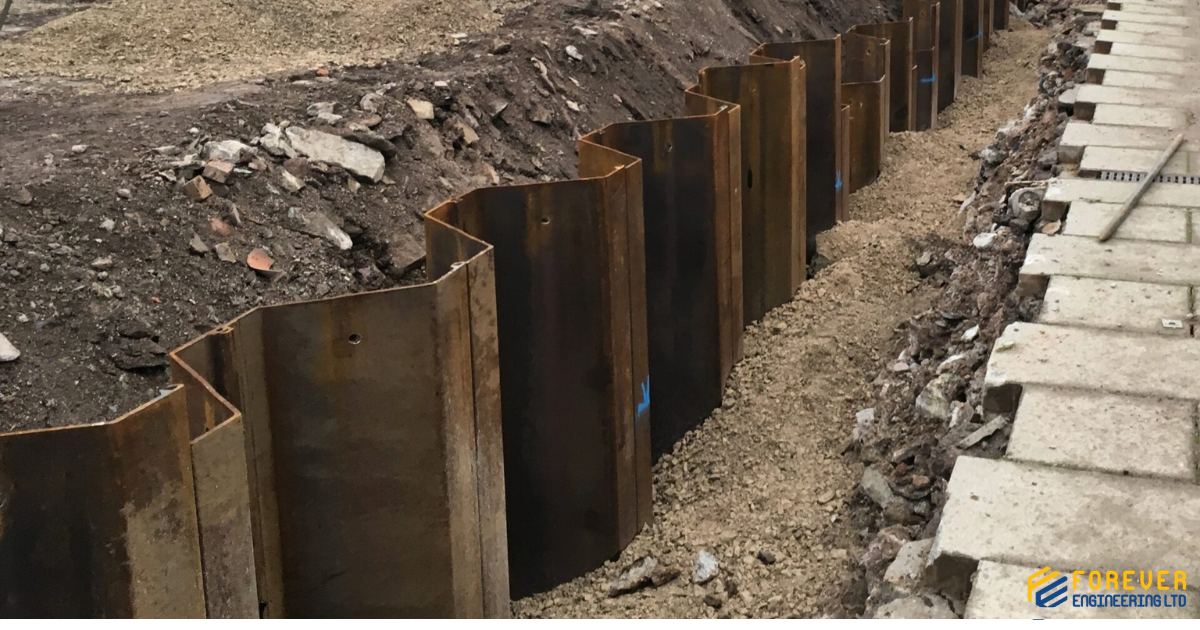 Sheet pile installation safety